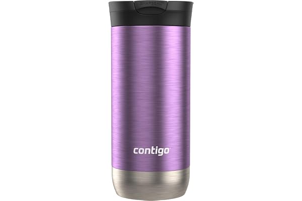 Contigo Huron 2.0 Stainless Steel Travel Mug with Leak-Proof SnapSeal Lid, Vacuum-Insulated Tumbler for Coffee and Tea