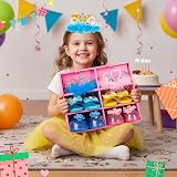 LOYO Princess Dress Up Shoes Set with Light Up Skirts 3 4 5 6 Years view 7