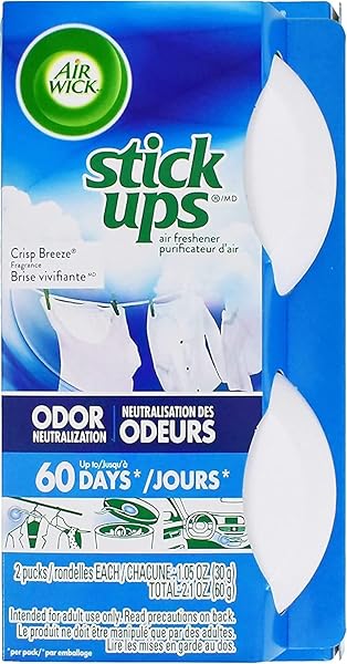 AIR WICK STICK UPS CRISP BREEZE AIR FRESHENER