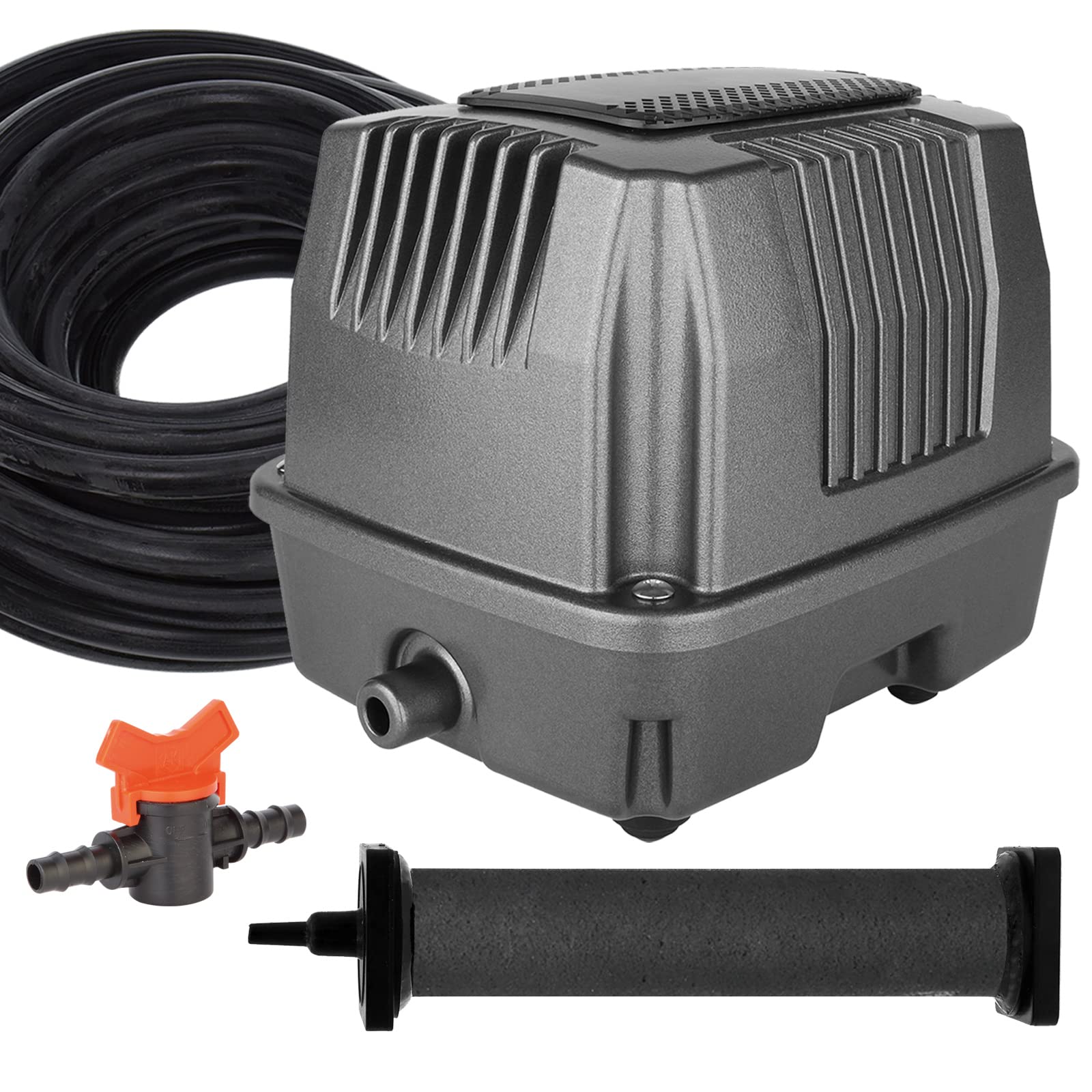 Atlantic TAKIT3600 Typhoon 60 LPM Air Pump-Pond Aeration Kit W/Tubing & Stones E - Foto 8