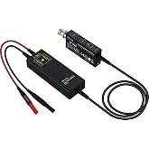 Micsig 700V 100MHz High Voltage Differential Probe kit 3.5ns Rise Time 10X/100X Attenuation Rate Oscilloscope Probe Kit Accessory DP10007