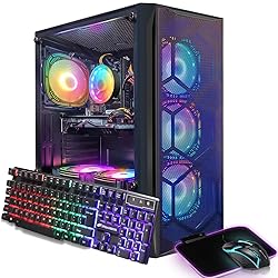 STGAubron Gaming Desktop PC, Radeon RX 580 8G