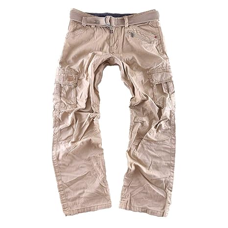 Timezone Cargo Hose Benito TZ Hellbeige Plus Gürtel