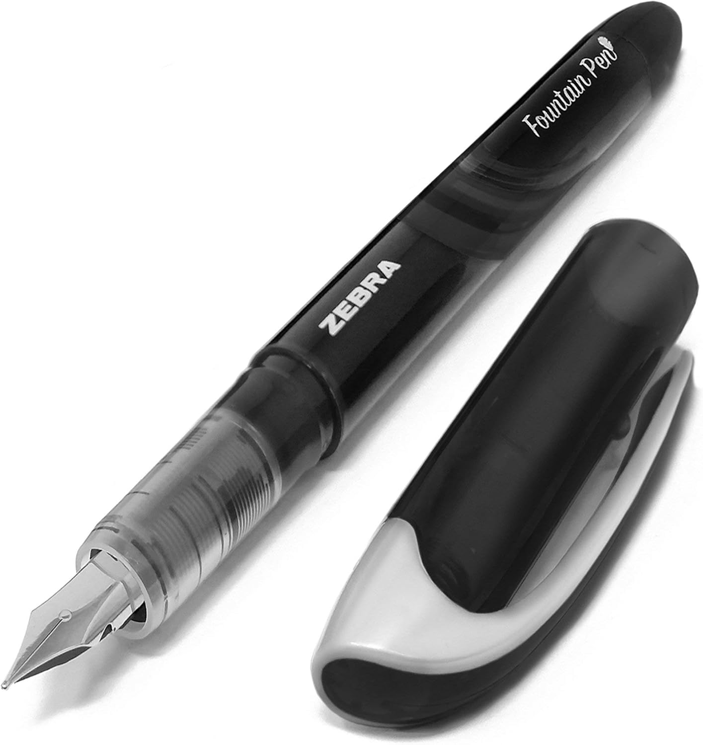 Zebra Fuente Disposable Fountain Pen One of Each Coloured Ink