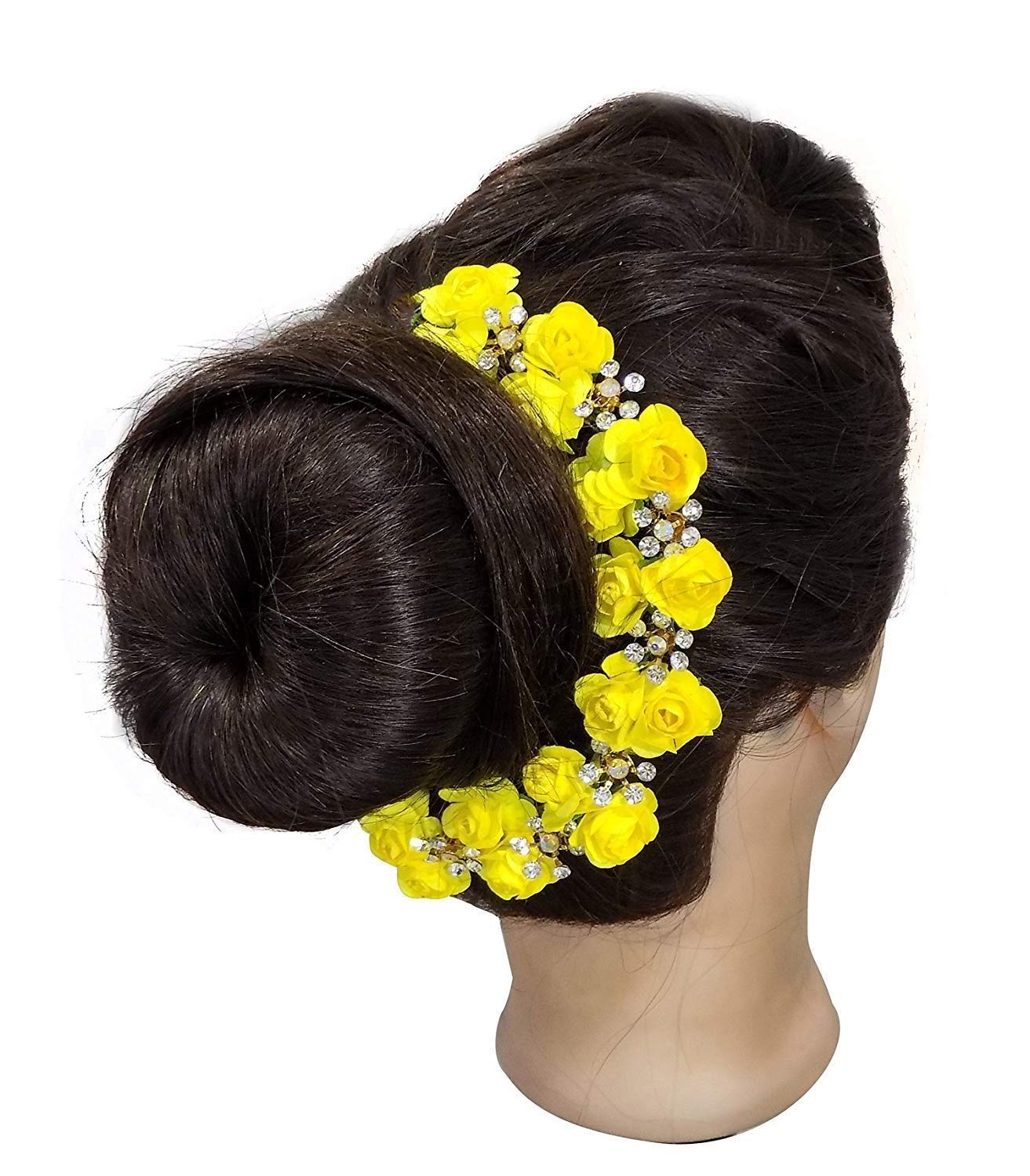 Buy Morges Wedding Wear Juda Hair Bun Gajra For Women And Girls