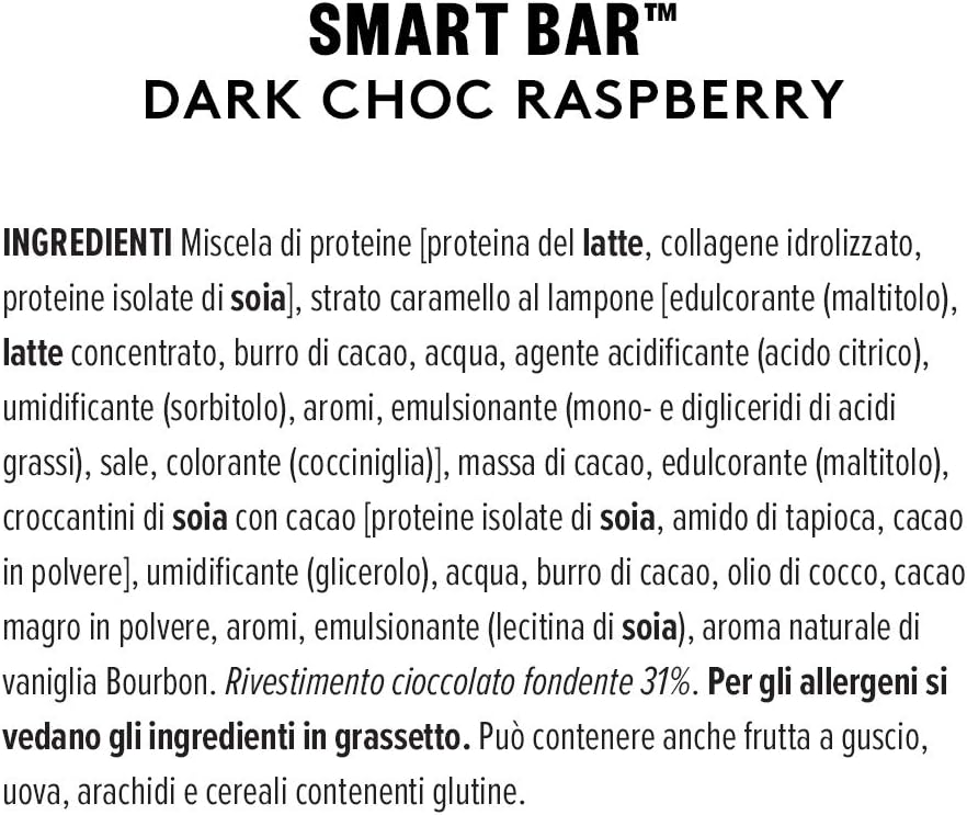 PhD Smart Hight Protein Bar Low Sugar, Nutritional Protein Bars/Protein Snacks, Chocolate Raspberry Flavour, 20g of Protein - Image 5