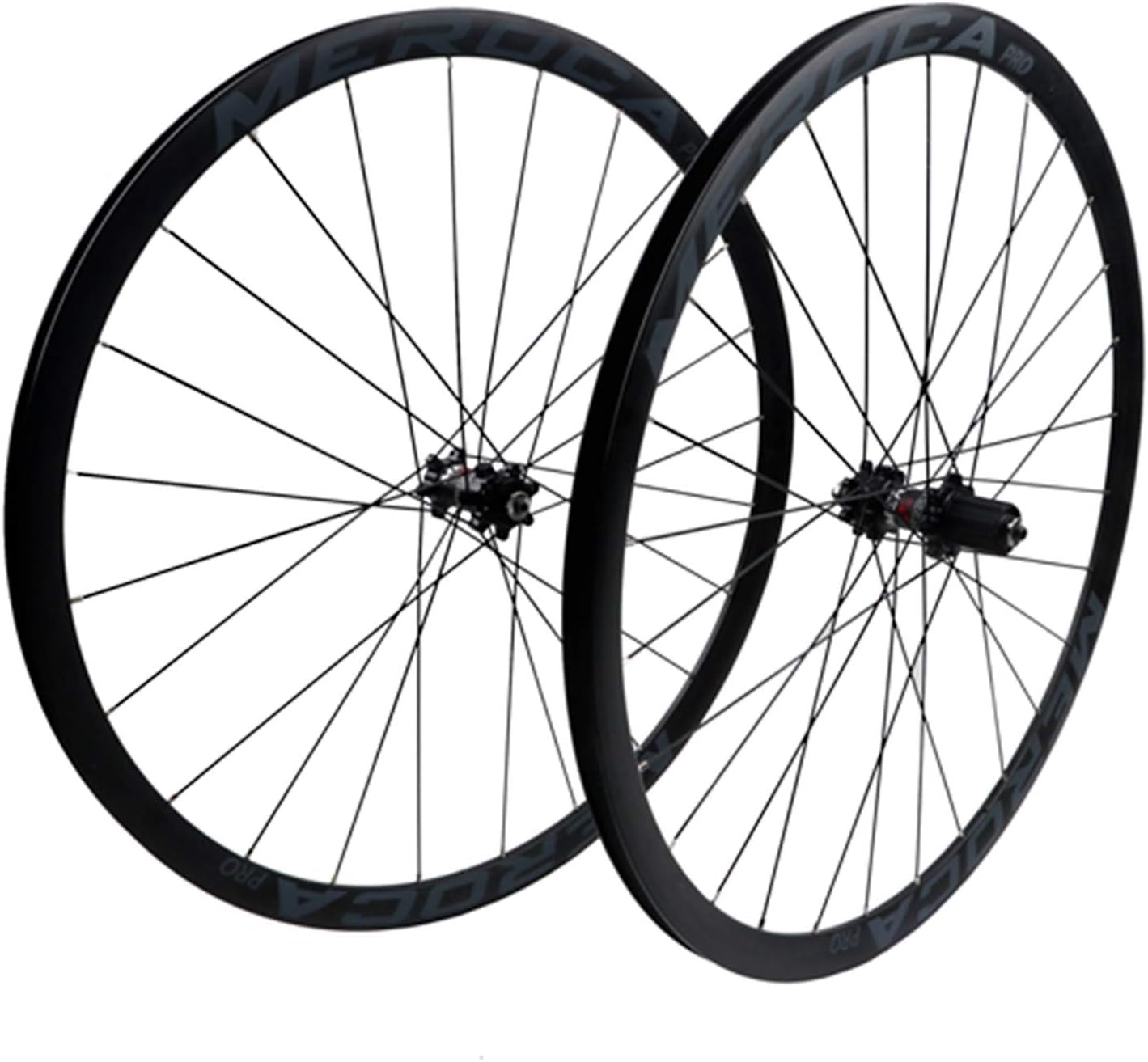 CHICTI 700C Road Bike Front Rear Bicycle Wheel Set Double Wall Aluminum Alloy Disc