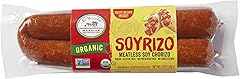 El Burrito Soyrizo Meatless Soy Chorizo, Vegan Friendly, Kosher, USDA Certified Organic, Gluten Free & Non-GMO, 12 Ounce