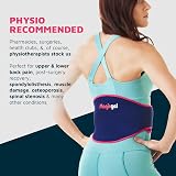 Magic Gel Ice Pack for Back Pain Relief | 2 Pack Lower Back Gel Wrap view 8