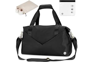 CENEDA For Spirit Airlines 18x14x8 Personal Item Bag Travel Duffel Bag Underseat Carry-on Luggage with TSA Approved Quart Size Bag & Shoes Bag, Weekender Overnight Bag for Women (Black)