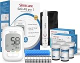 Sinocare Blood Sugar Testing Kit Safe AQ Pro I, 100 Strips & Lancing Devices view 1