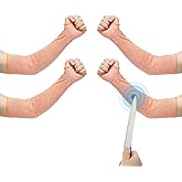 PATIKIL Cut Resistant Sleeve Arm Safety Protectors Sleeves with Thumb Hole Level 5 Protection Forearm Guard Sleeves