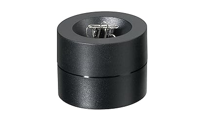 Maul 3012390 Pro Klammernspender, Bruchsicherer Kunststoff, 73 x 60 mm, Schwarz