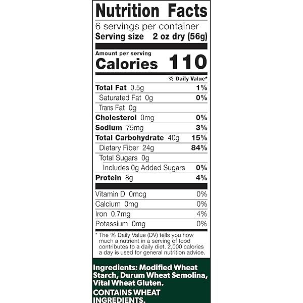 CARBE DIEM!, ELBOWS, LOWER NET CARB PASTA WITH TRADITIONAL FLAVOR & TEXTURE, 8 GRAMS OF PROTEIN, 55% FEWER NET CARBS & ONLY 110 CALORIES PER SERVING