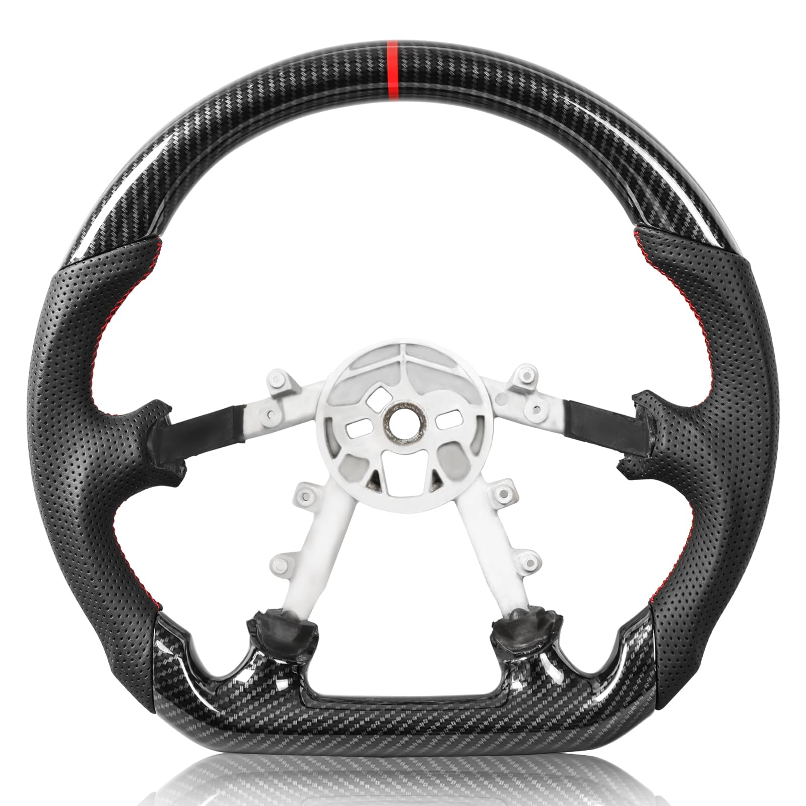TESFEEL Steering Wheel for Chevy Corvette C5 1997-2004 Hydro-Dip Carbon ...