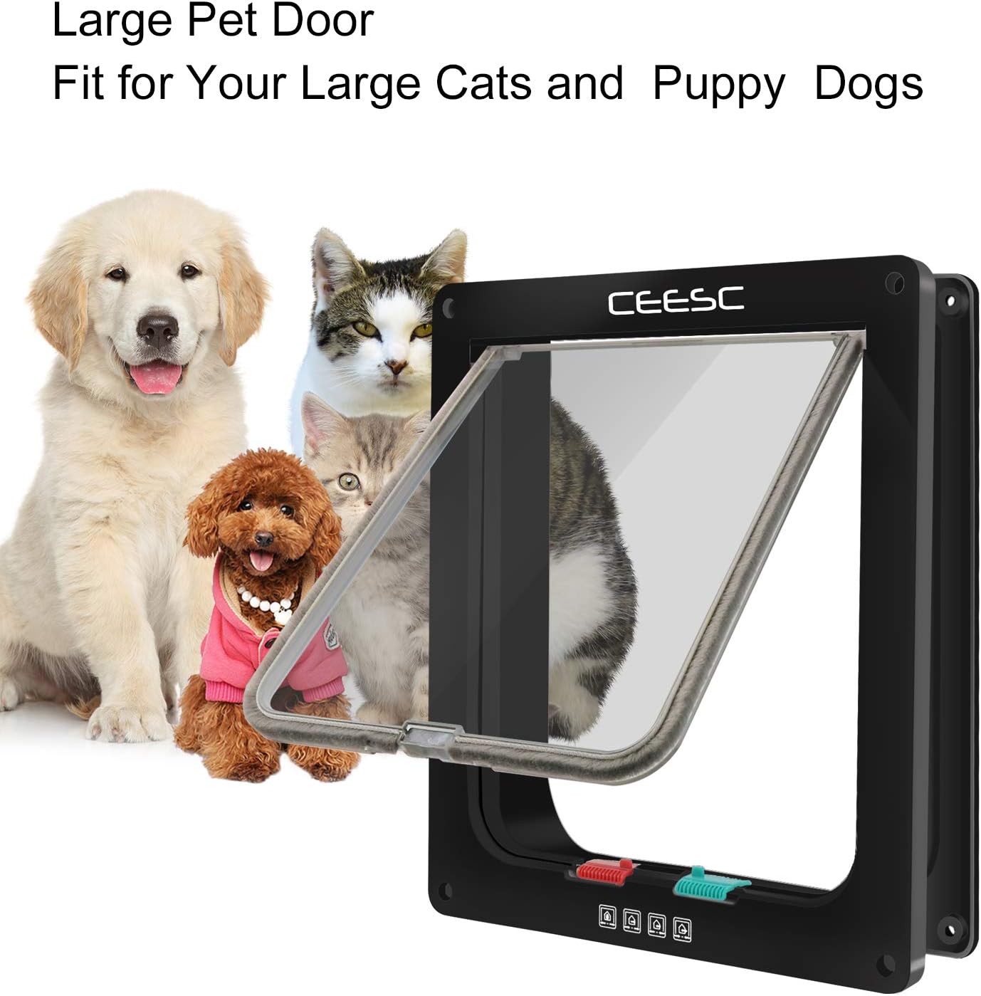 microchip dog door extra large