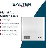 Salter Arc 1087 SSDR Digital Kitchen Scale 3kg Add & Weigh Stainless view 2