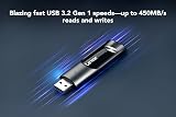 Lexar JumpDrive P30 1TB USB 3.2 Gen 1 Flash Drive 450MB/s Read USB Stick view 2