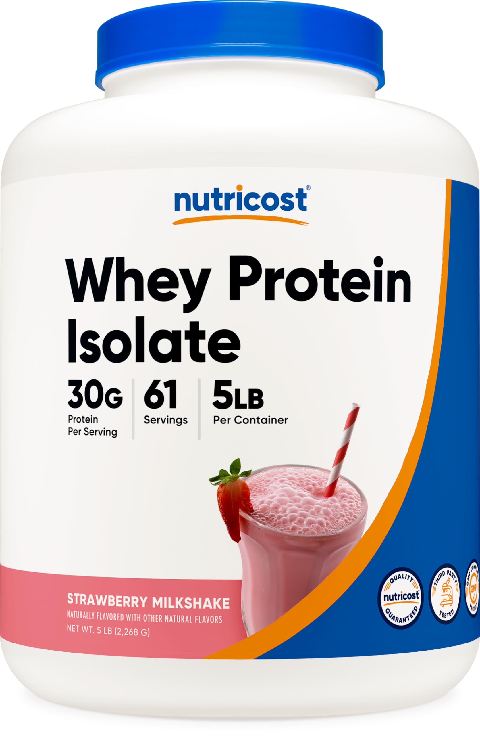 Whey Protein Isolate (Strawberry Milkshake)