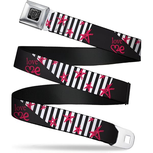 thumbnail image 2 of Buckle-Down Seatbelt Belt - Adjustable 1.5 Inch Wide Fashion Belt With Automotive Buckle, Unisex 2 of 12