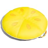 Big Joe Fruit Pool Floats, No Inflation Needed, Quick Draining Fabric, Round Loungers and Pool Noodles