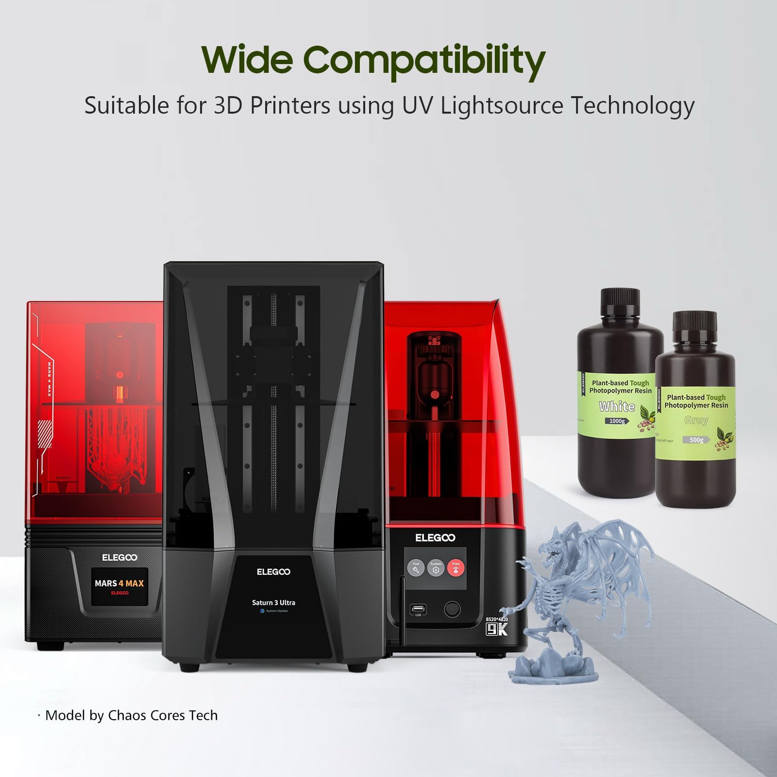 Photo inspiration: Gallery Detail: Mua Elegoo Plant Based 3D Printer Resin With Low Odor