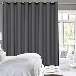 Hiasan Room Divider Blackout Curtains,Extra Wide