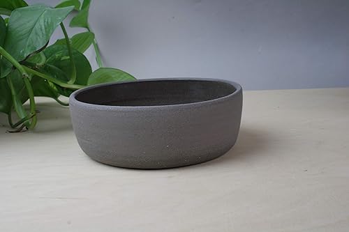 pottery dog bowl