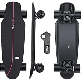 DNASKATE M8 Electric Skateboard with Remote, 15Mph Top Speed,9Miles Range,400 Hub-Motor, Skateboard for Adults ＆Teens