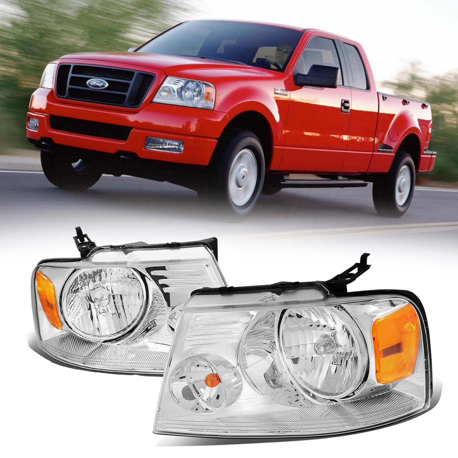 2008 Ford F150 Headlights