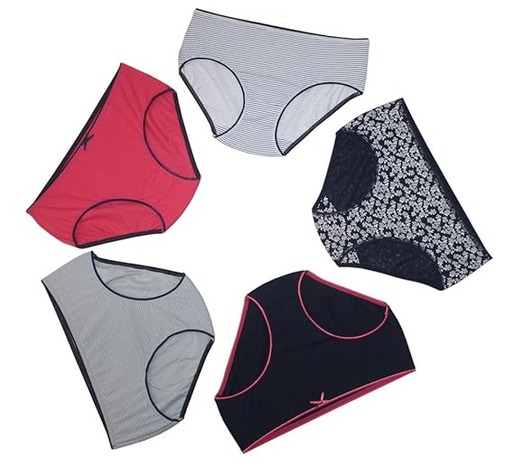 Buy JULIET Hipster Panties PACK OF 5 ( Juliet 5263 HP_3_ LARGE / 90 CM