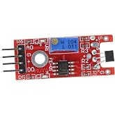 3 Pack KY-024 Linear Magnetic Hall Switches Speed Counting Sensor Module Diy Starter Kit