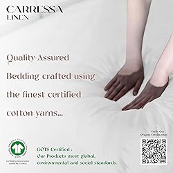Carressa Linen 100% Organic Cotton Full Size Sheet