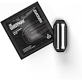 MANSCAPED® The Handyman™ Replacement Blade - Dual-Action SkinSafe® Long-Hair Leveler & Foil Blades for Portable Men’s Travel Facial Hair Groomer, Waterproof Compact Face Shaver (1-Pack)