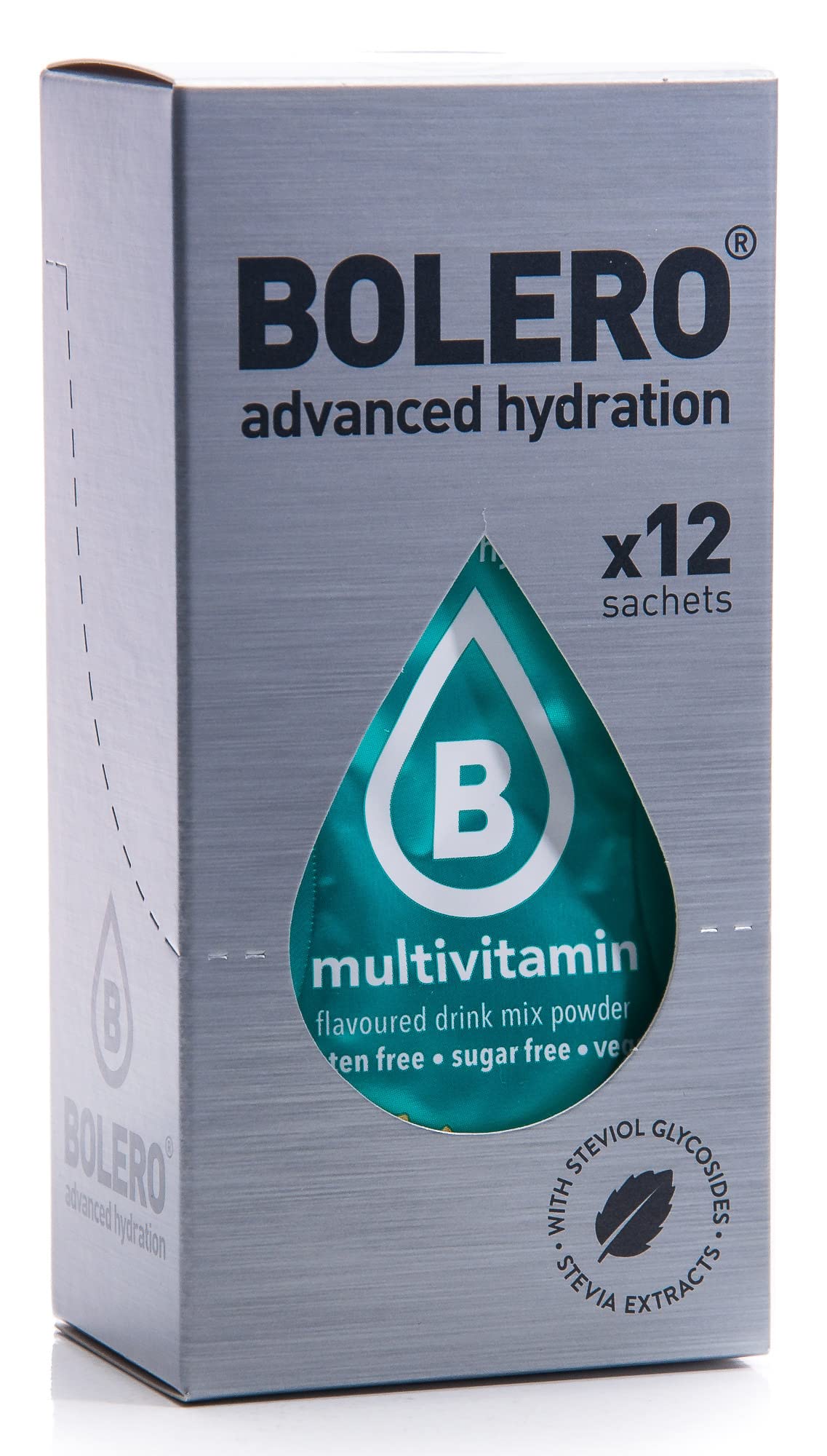 Bolero Sticks Drink, 3 g, Multivitamin, 12-Count