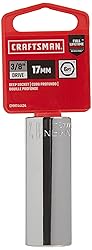 CRAFTSMAN Deep Socket, Metric, 3/8-Inch