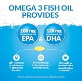 Nu U Nutrition Omega 3 Fish Oil 1000mg 365 Softgels High Strength view 2