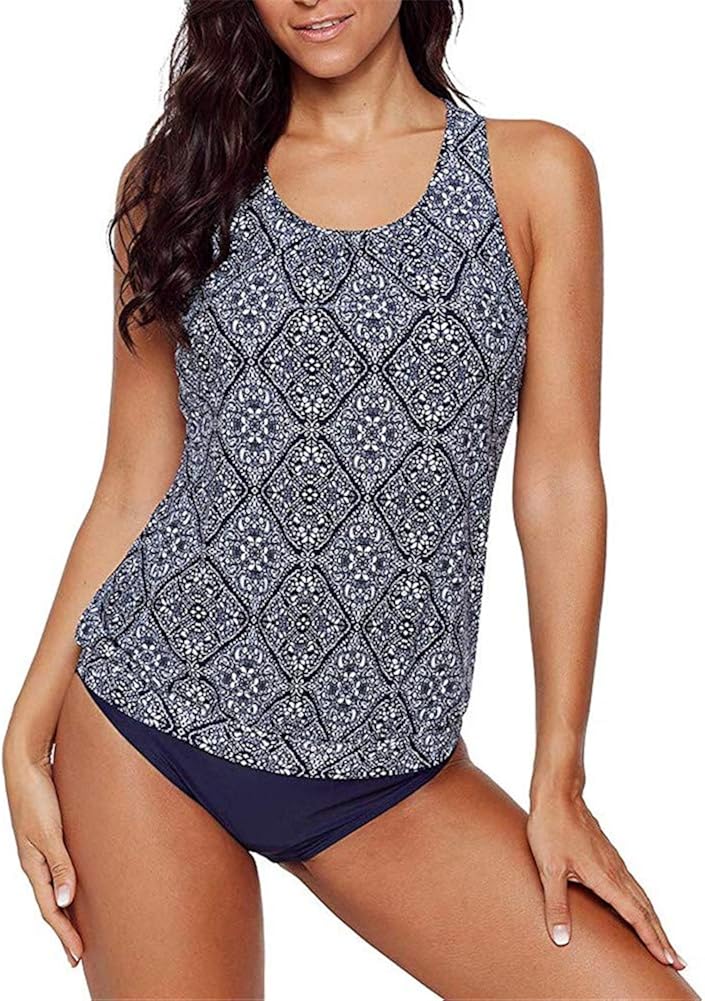 2 piece tank swimsuit