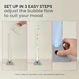 MiniSun 80cm Colour Changing LED Bubble Tower Mood Light with Fish 10pcs view 3