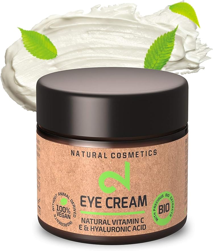 DUAL Natural Vitamin C & Hyaluronic Acid Eye Cream Microalgae