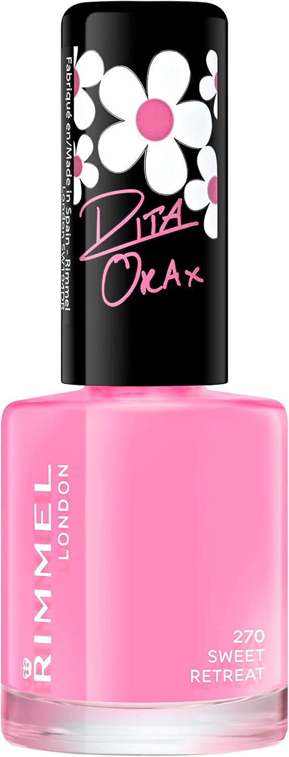 Rimmel London 60 Seconds Super Shine by Rita Ora Nail Polish, 270 Sweet Retreat, 8 ml - Image 3