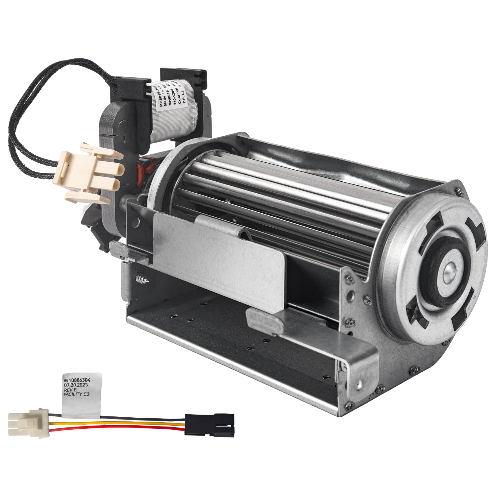 Photo 1 of [2026] W11107275 Cooling Fan Compatible with Whirlpool JennAir KitchenAid Range Oven, Blower Motor Replacement Part W10162259 W10780482 W10842388 W10860981 PS12347171 AP6278015 EAP12347171 4546036