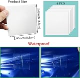 KAIHENG 6PCS Inflatable Patch Repair Kit Self-Adhesive TPU Patch 3.46 x 3.46 view 2