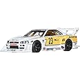 Hot Wheels Premium Car Culture Collectible Toy Car, 1:64 Scale Die-Cast LB-ER34 Super Silhouette Nissan Skyline, Silhouettes Vehicle with Real Riders Tires