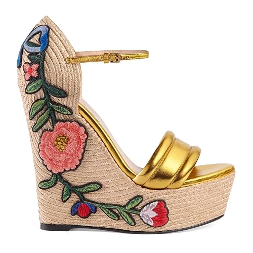 gucci women's wedge shoes