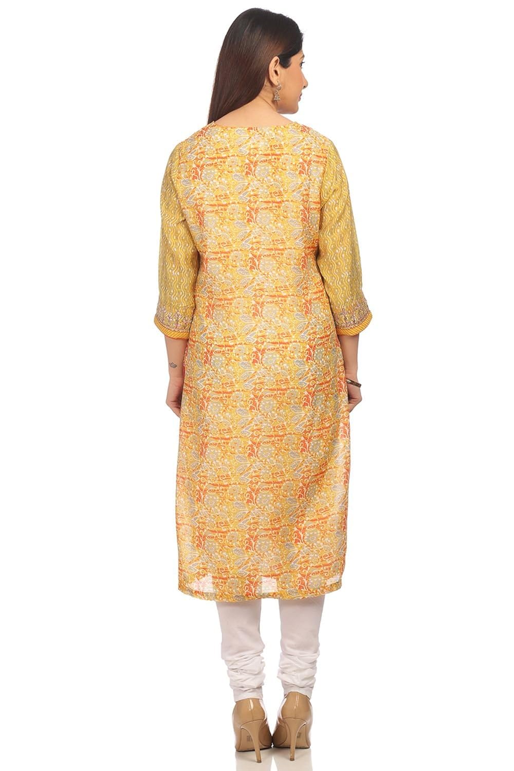 biba women's straight salwar suit