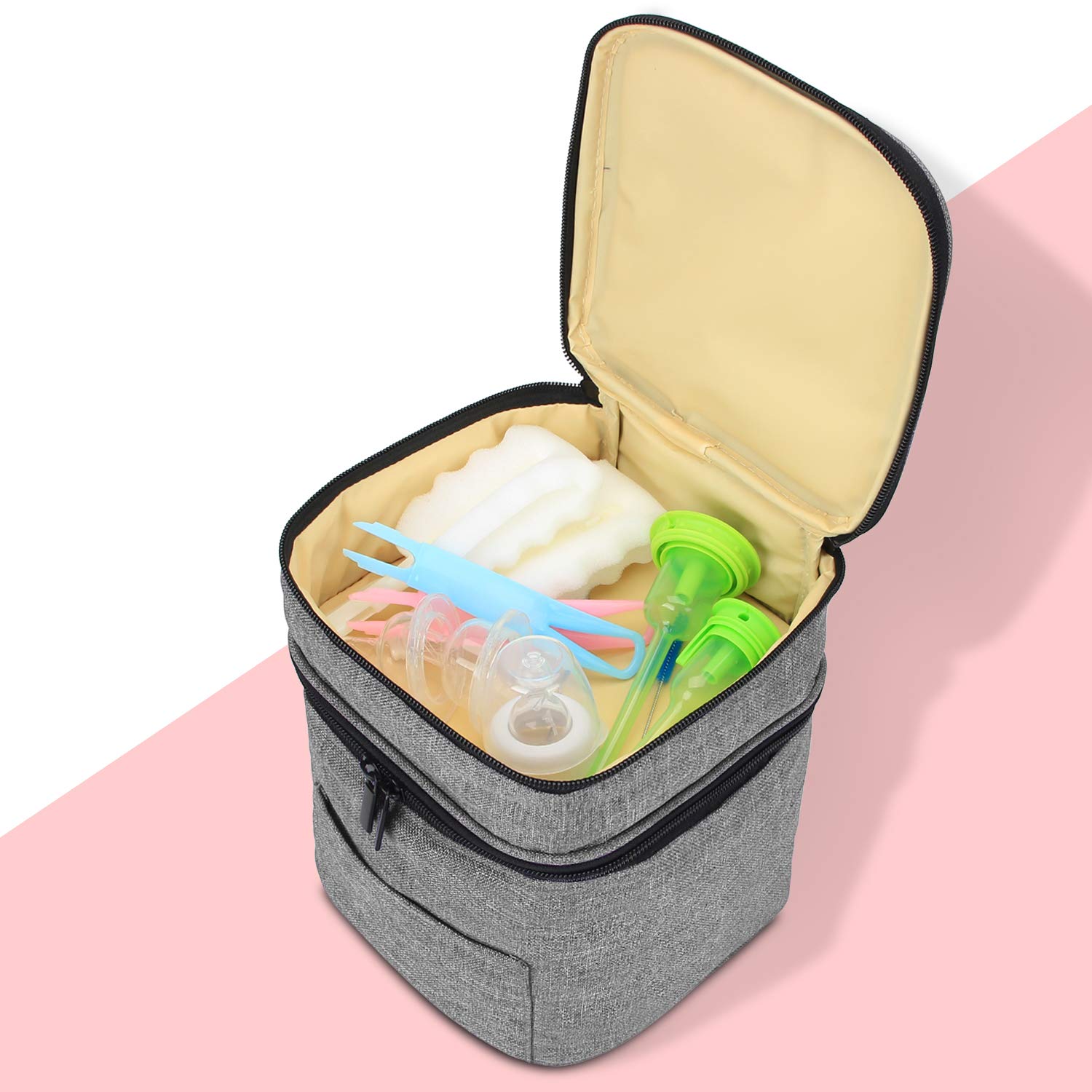 Leakproof Cooler Bag for Breast Milk and Bottle Set Luxja Breastmilk