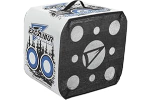 Excalibur Archery Hunting Durable 4-Sided Shooting Compressed Foam Crossbow Block Target with Carry Handle