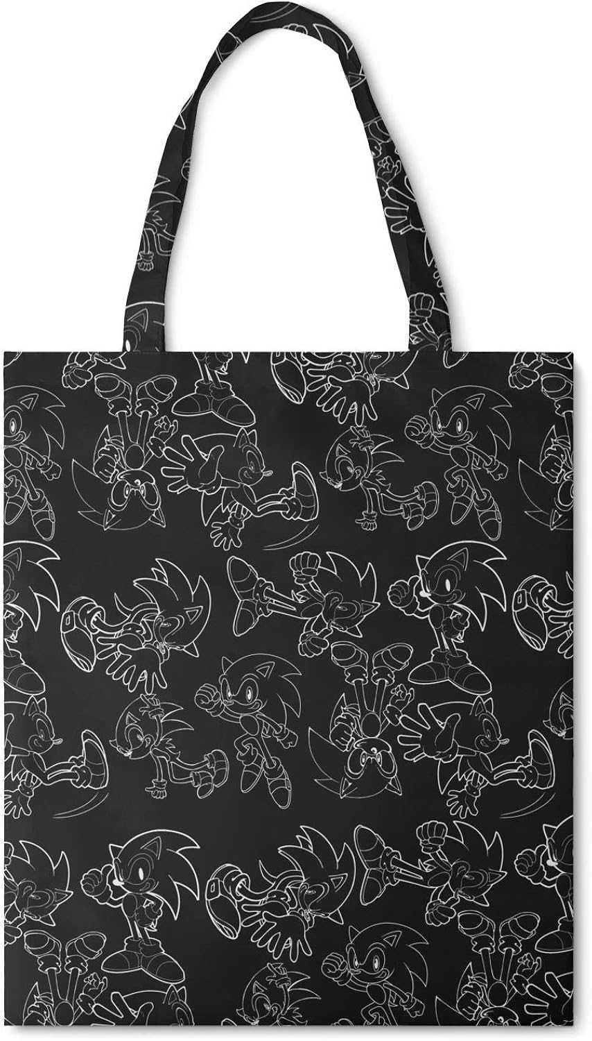 Amazon.com: Tote Bag Sonic the Hedgehog Extraterrestrial Blue Adventure