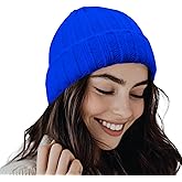 PFFY Beanie Hat for Women Winter Warm Knit Beanies Hats Skull Cap